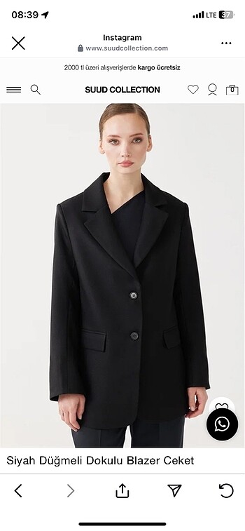 Suud collection blazer ceket
