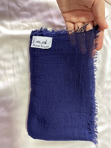 Diğer FRESH SCARFS LACİVERT BÜTÜMCÜK ŞAL