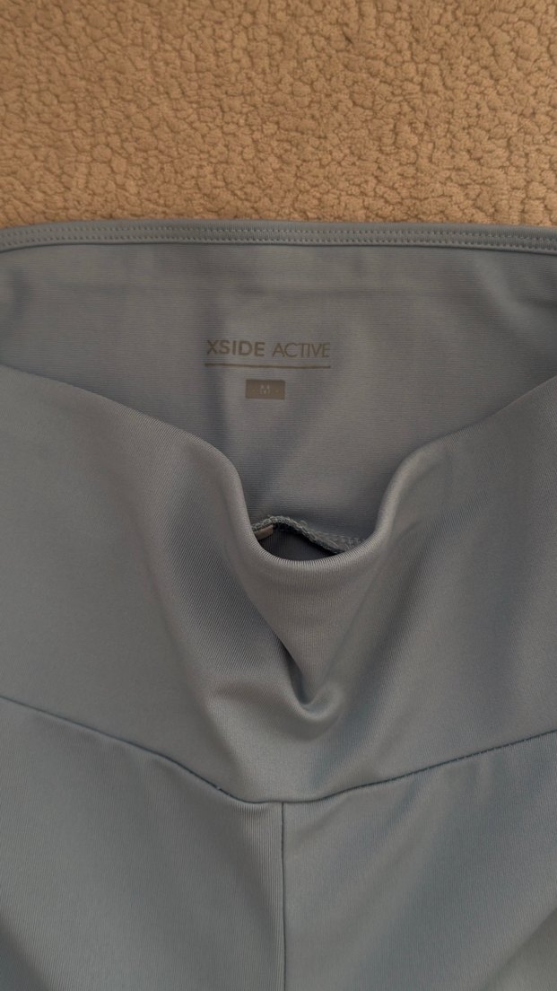 Pastel mavi spor tayt dizüstü - Görsel 2