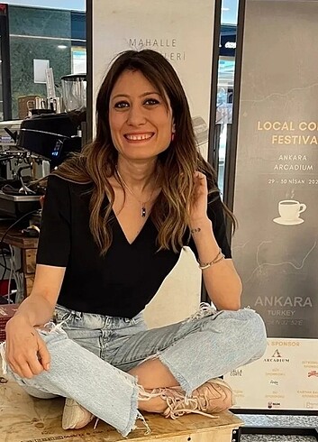 Zara siyah tshirt 