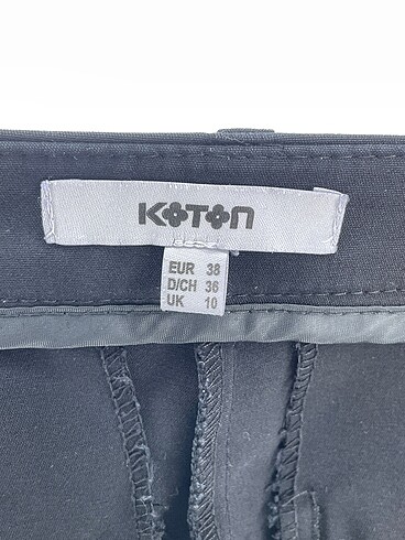 38 Beden siyah Renk Koton Kumaş Pantolon %70 İndirimli.