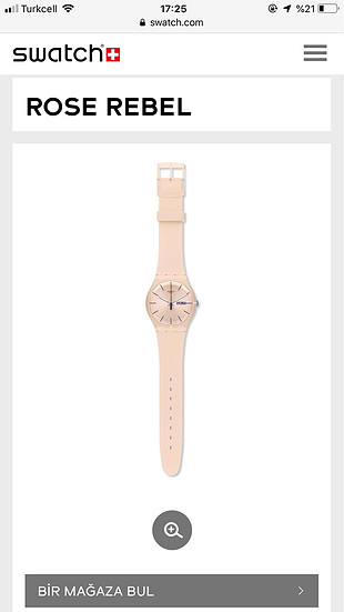Swatch Rose Rebel Kol Saati