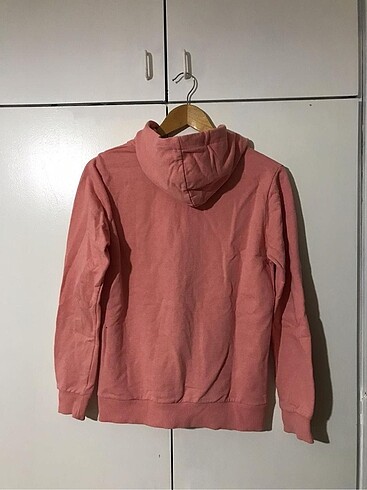 Koton Kapüşonlu Pembe Sweat