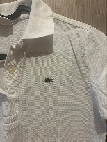 Lacoste Lacoste polo yaka beyaz tişört
