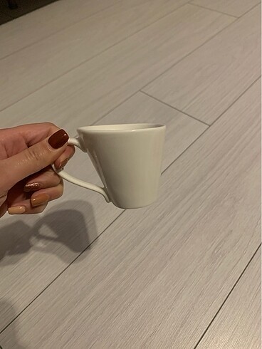  Beden beyaz Renk bambu tabaklı kahve fincanı