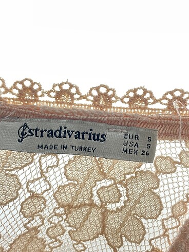 s Beden pembe Renk Stradivarius Bluz %70 İndirimli.