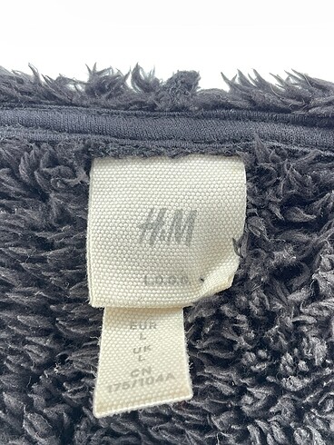 l Beden siyah Renk H&M Sweatshirt %70 İndirimli.