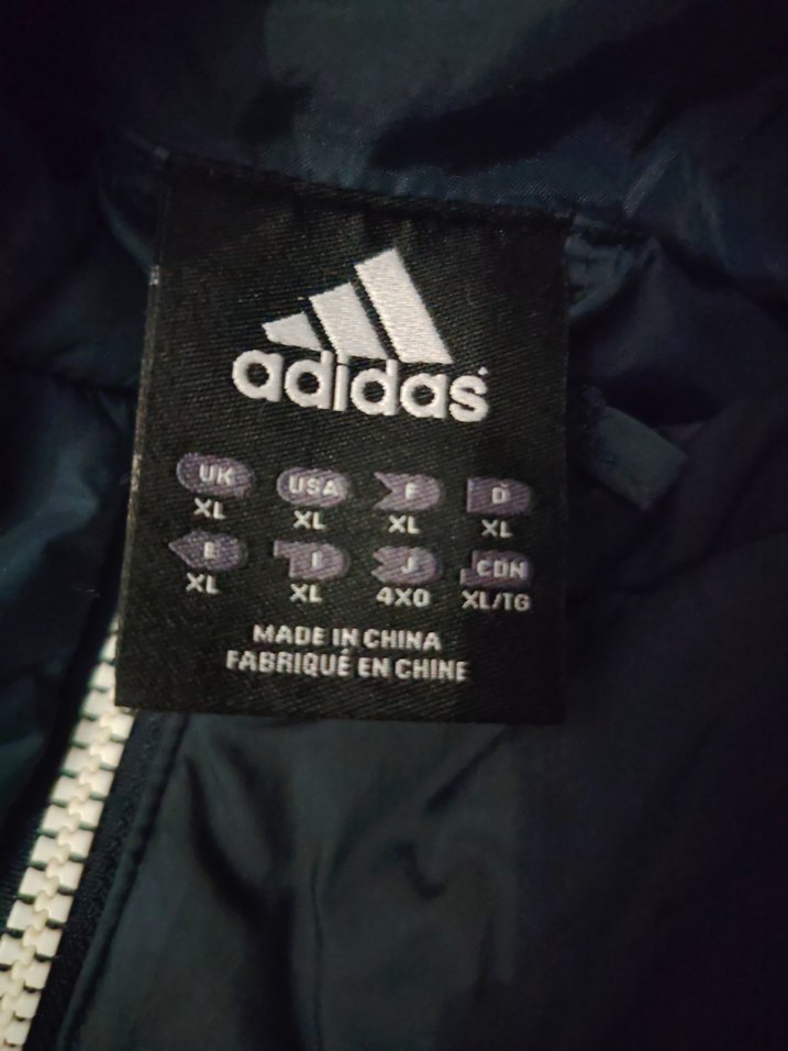 Adidas Kapüşonlu Fermuarlı Erkek Mont - Görsel 5