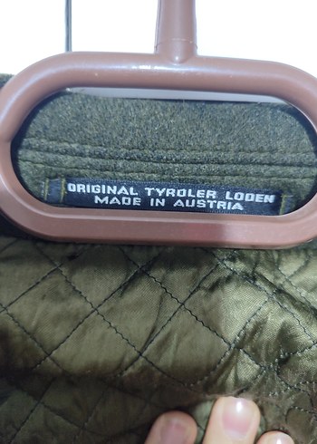 Tyroler loden kaşe kaban - Görsel 6