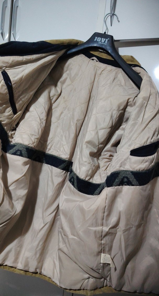 Vintage aztek Desenli süet Ceket - Görsel 5