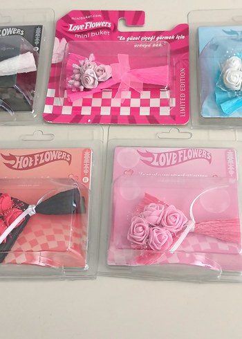 Renkli Mini Buketler - Love Flowers Aynalı çiçek 