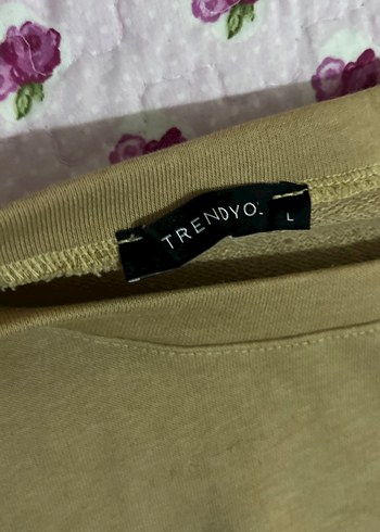 Trendyol & Milla Kadın Haki Uzun Kollu Salaş Sweatshirt