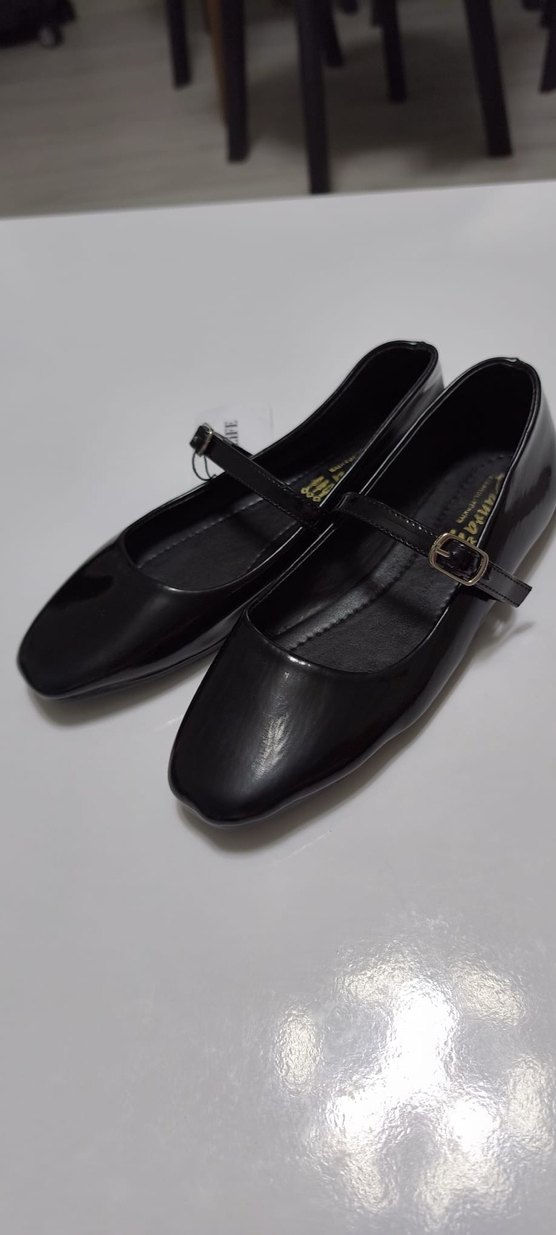 Siyah Rugan Tokalı Babet - Görsel 4