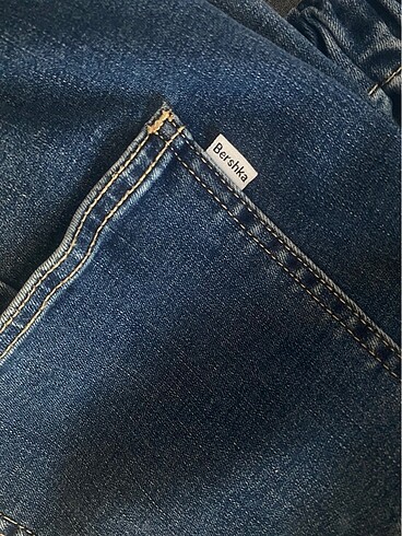 l Beden lacivert Renk Bershka jogger jean pantolon