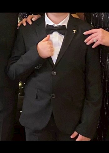 Damat tween Modern Klasik Siyah Tuxedo - Görsel 2