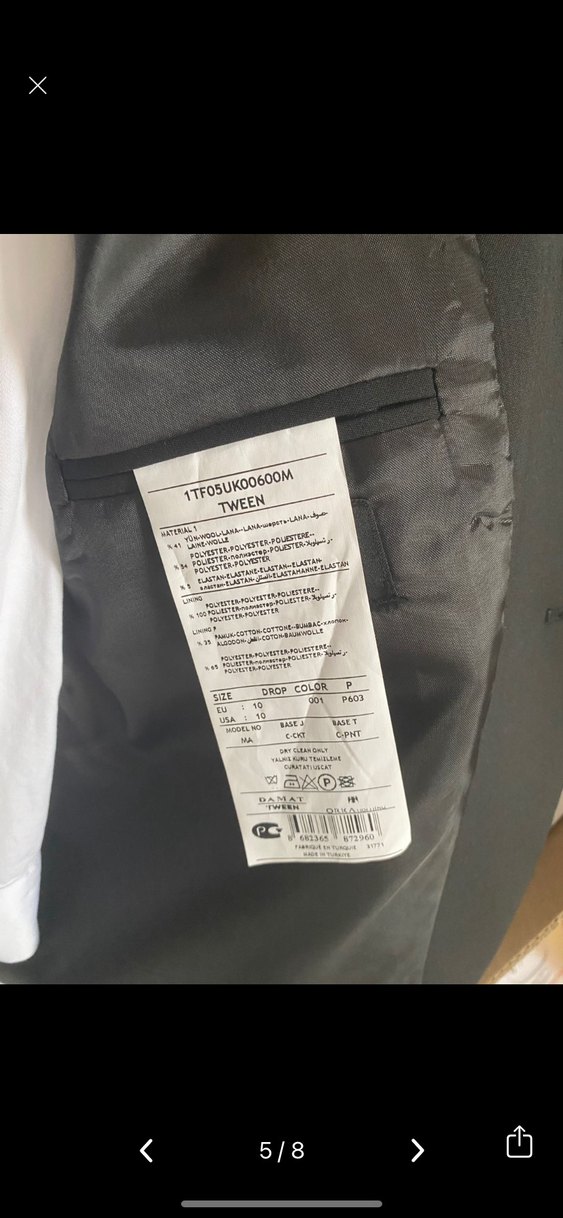 Damat tween  Modern Klasik Siyah Tuxedo - Görsel 5