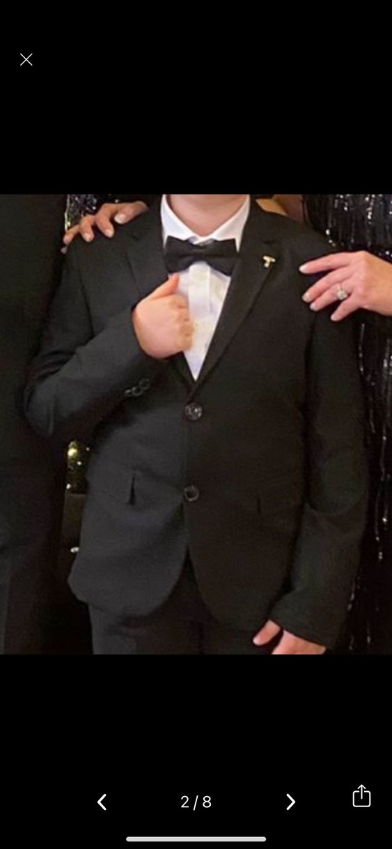 Damat tween  Modern Klasik Siyah Tuxedo - Görsel 2