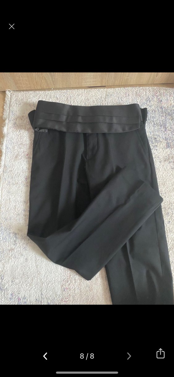 Damat tween  Modern Klasik Siyah Tuxedo - Görsel 3