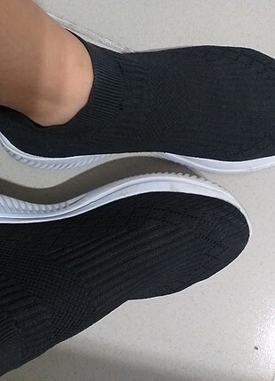 Siyah Bez Ayakkabı 