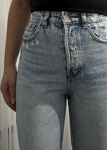 34 Beden Stradivarius mom jean Pantolon