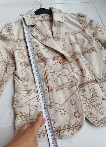 Kadın Yazlık Ceket/40 - Görsel 3