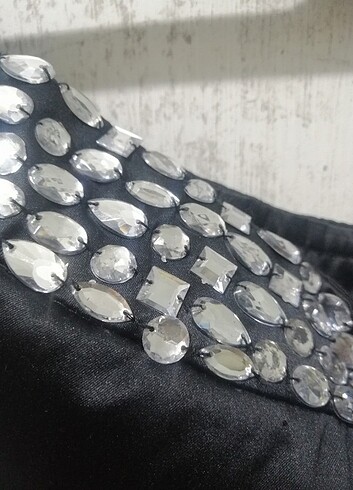 Taşlı Elbise /34 beden - Görsel 7