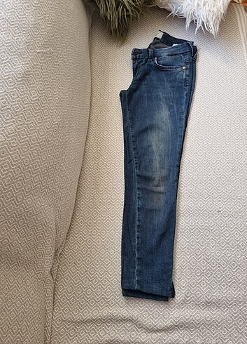 Kot pantolon/34/düşük bel - Görsel 5