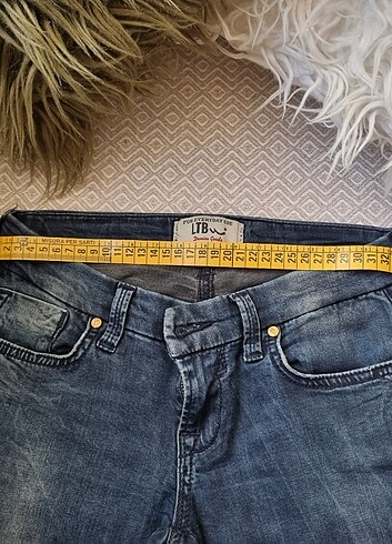 Kot pantolon/34/düşük bel - Görsel 12