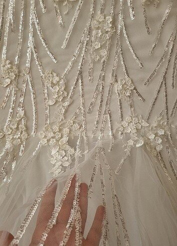 Özel dikim balık gelinlik /xs-s beden - Görsel 7