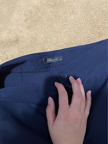 36 Beden İspanyol paça kumaş pantolon