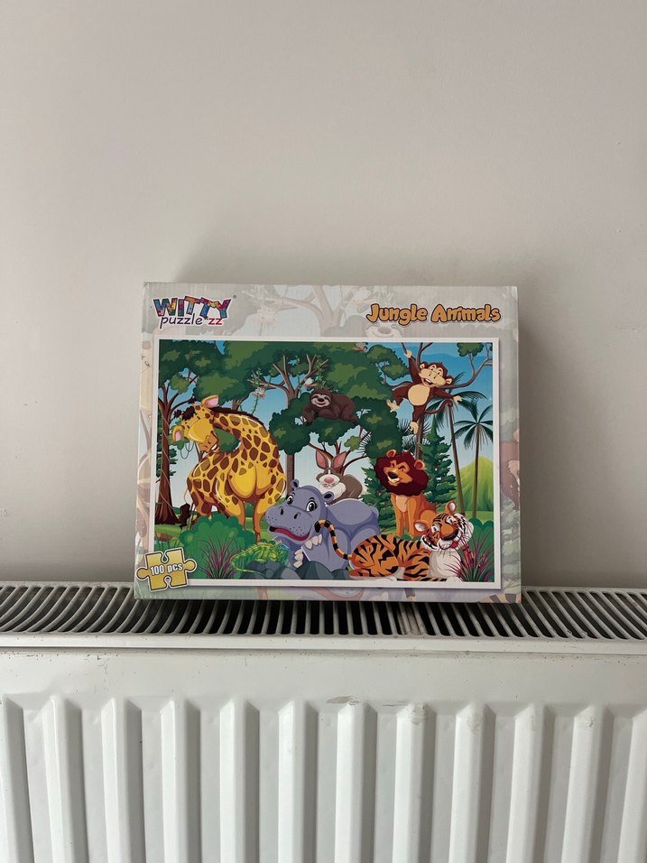 Renkli Çocuk Puzzle Seti - Görsel 2