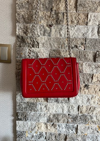 Zara zımbalı Deri Çanta - Görsel 8