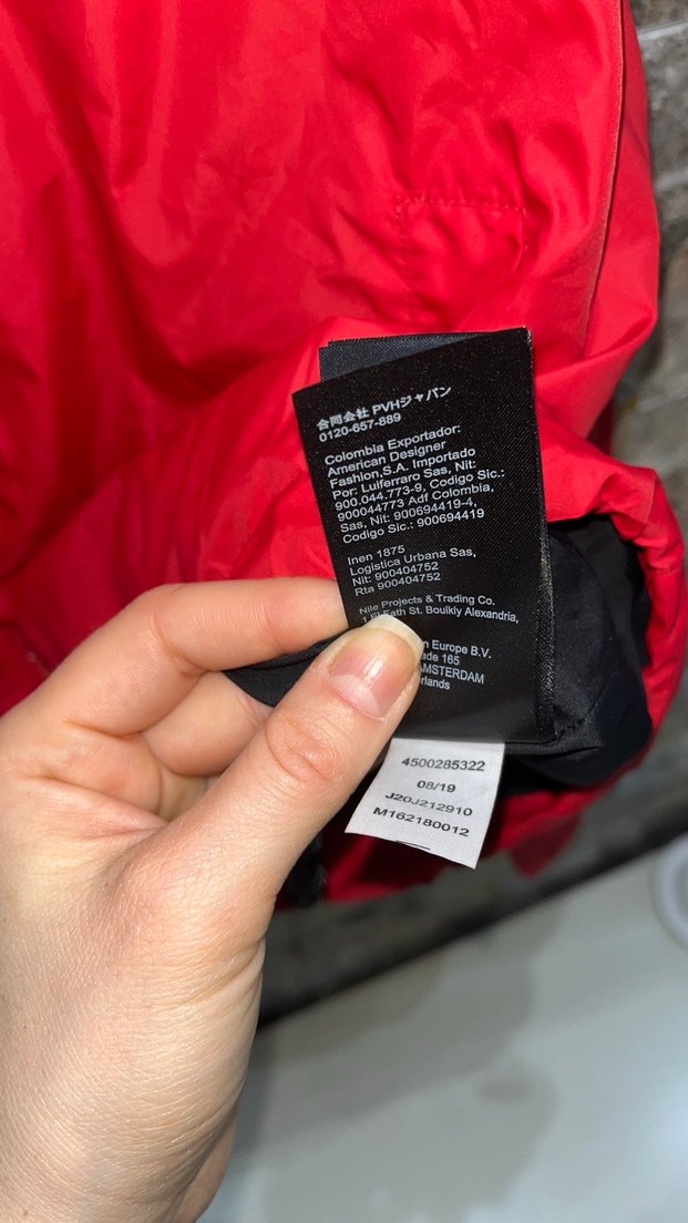 Orjinal calvin klein yağmurluk ceket - Görsel 5