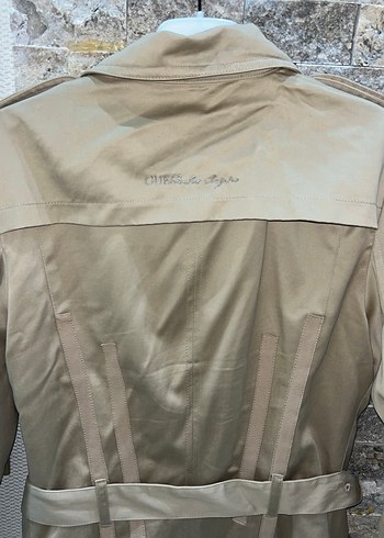 Guess Bej Kemerli Kadın Trençkot - Görsel 4
