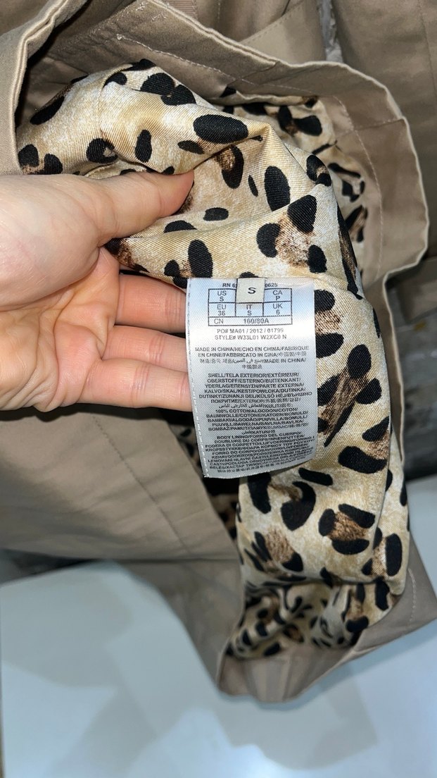 Guess Bej Kemerli Kadın Trençkot - Görsel 5