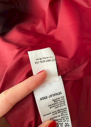 Orijinal lacoste kaz tüyü mont - Görsel 4