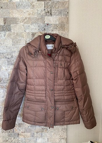 Orijinal lacoste kaz tüyü mont - Görsel 2