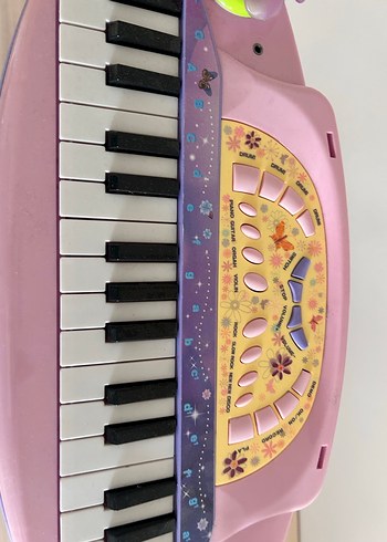 Renkli Mor Çocuk Piyanosu - Görsel 3