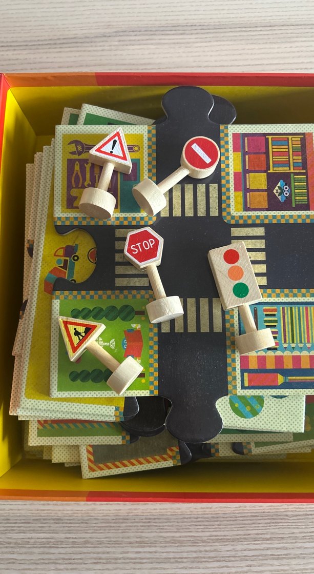 Djeco 24 Parçalı Şehir Temalı Dev Puzzle - Görsel 3