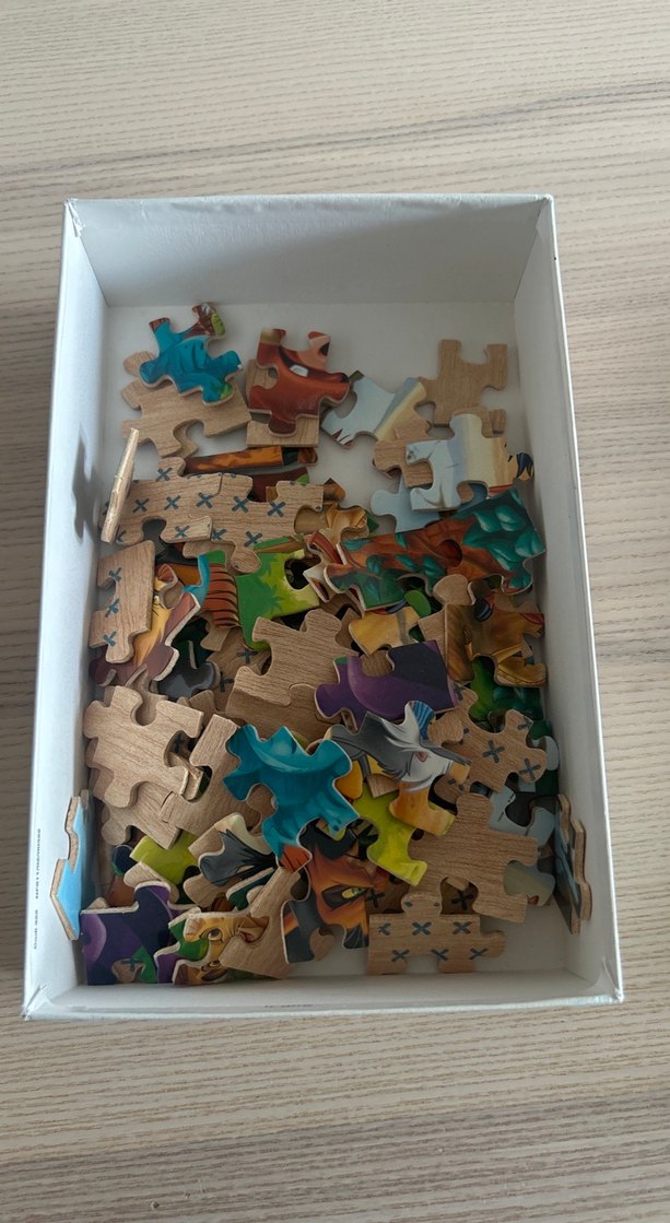 Educa Disney Ahşap Hayvan Dostları Çocuk Yapbozu 50 Parça - Görsel 2