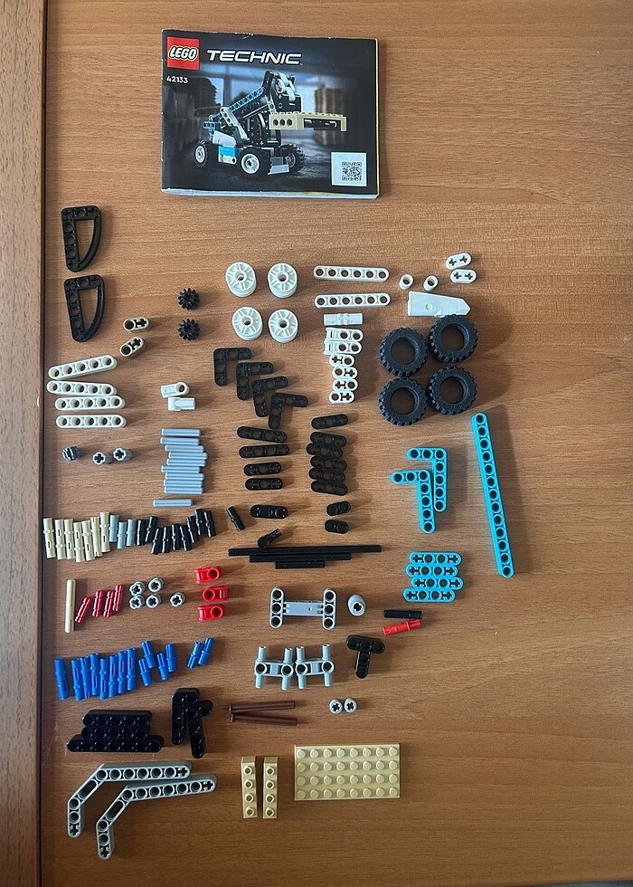 LEGO Technic 42133 Teleskopik Forklift - Görsel 3