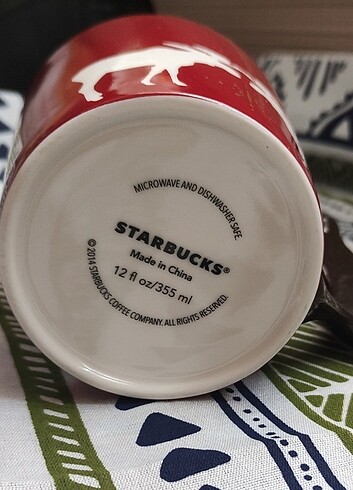 Starbucks Starbucks boynuzlu kupa