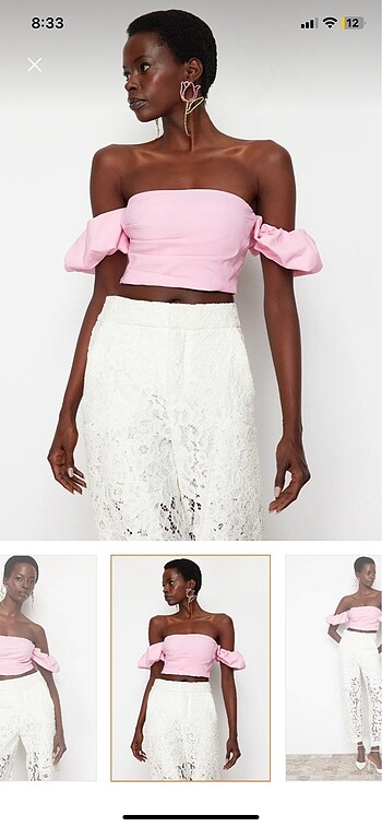 Bluz crop - Görsel 2