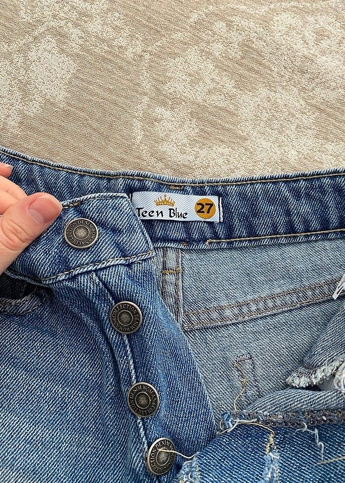 Kot şort - Görsel 3