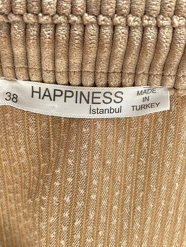 38 Beden çeşitli Renk Happiness Ceket %70 İndirimli.