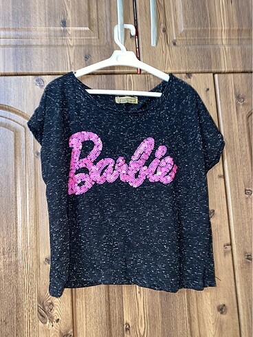 Barbie payetli crop