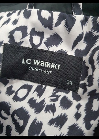 Lcw Düğmeli Leopar Desenli Kadın Yağmurluk - Görsel 4