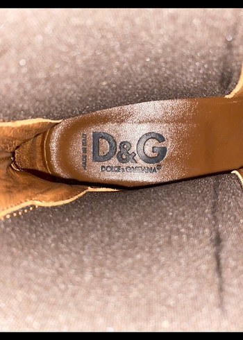 Dolce &Gabanna Kahverengi Deri Erkek Bot - Modern Klasik - Görsel 5