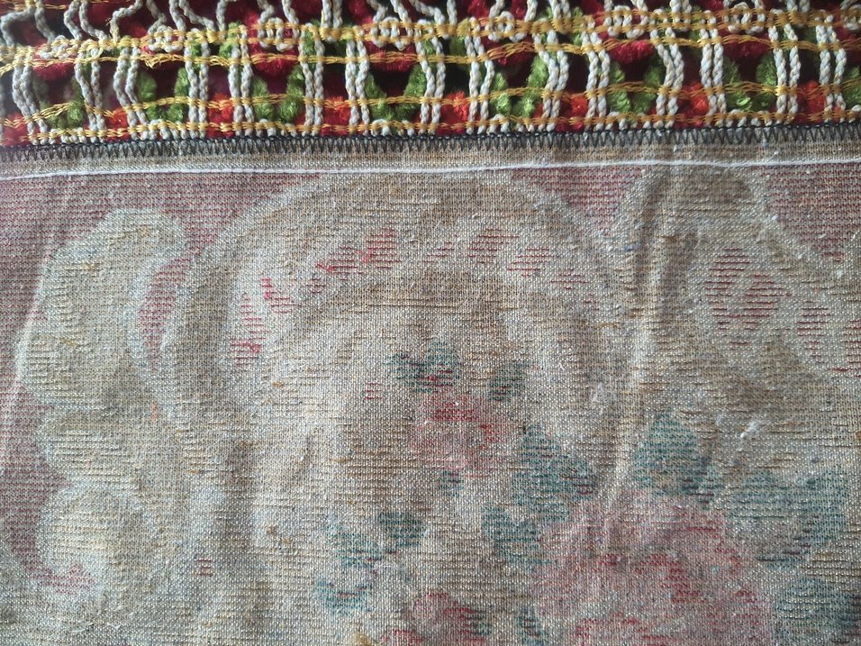 Bordo ipek kadife yatak örtüsü - Görsel 5