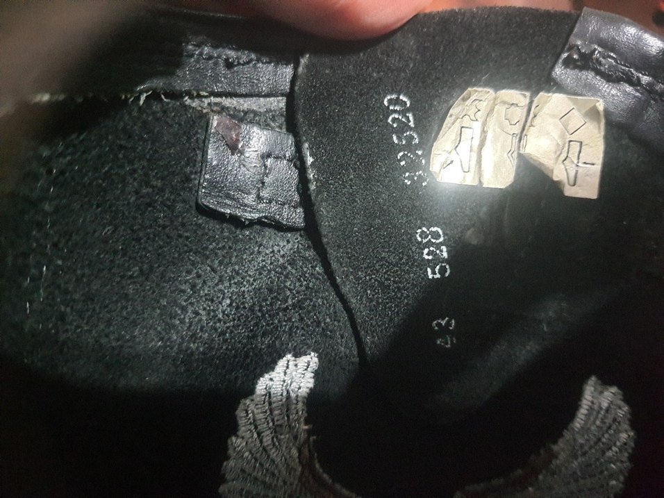 Orjinal Harley Davidson Siyah Deri Bot - Görsel 5